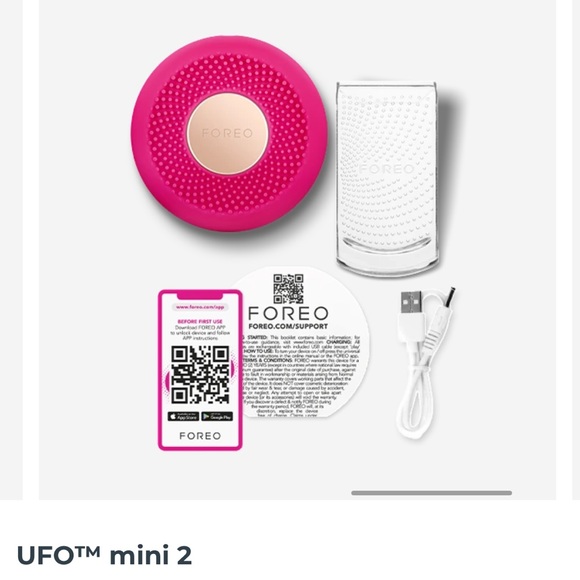 NWT FOREO Fuschia UFO mini 2 - Picture 3 of 13